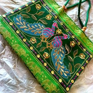 Green Goddess handcrafted Tote Bag